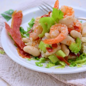Copie de Haricots Tarbais - Salade terre et mer Silvia Santucci 2