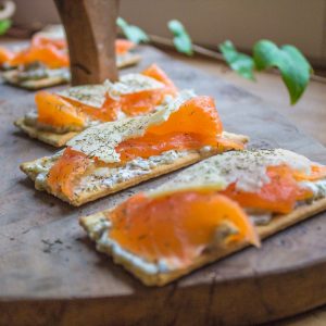 Crackers fondant au laguiole