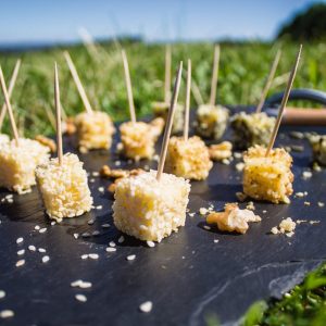 Cubes gourmand au Laguiole