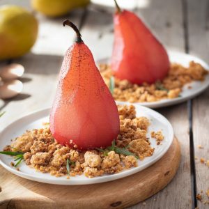 Poire pochée 2